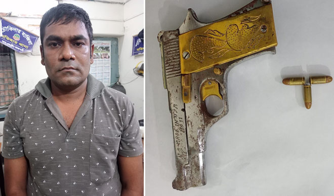নগরীতে মোস্তফা হত্যা মামলার প্রধান আসামি গ্রেপ্তার : অস্ত্র উদ্ধার