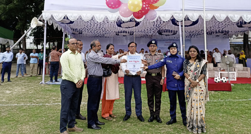 বিভাগীয় গোল্ডকাপ ফুটবল টুর্নামেন্টের উদ্বোধন