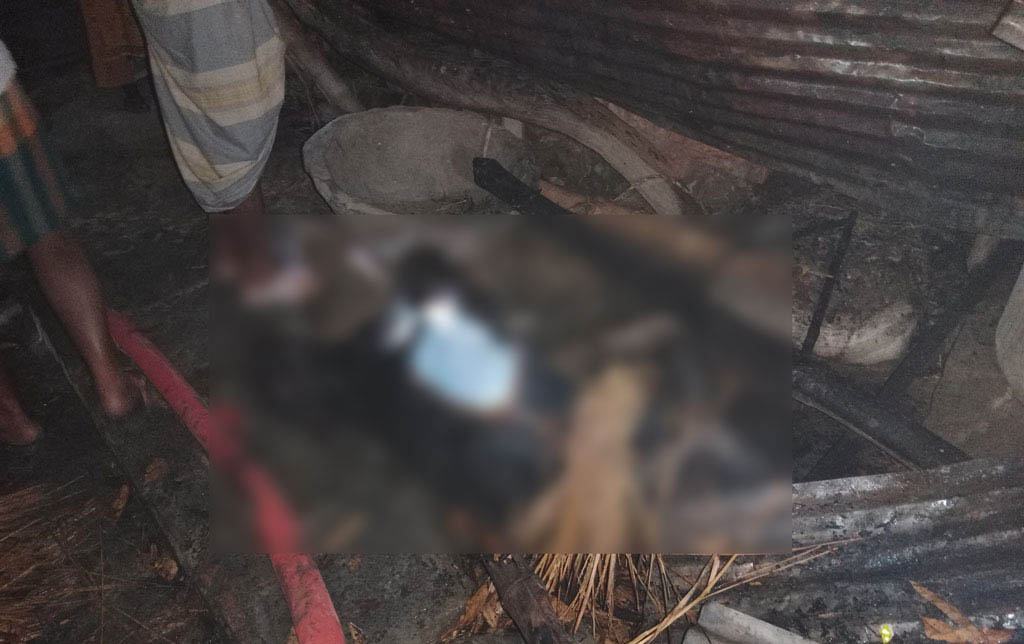 বাঘায় চুলার আগুনে পুড়ল কৃষকের স্বপ্ন : দগ্ধ স্ত্রী হাসপাতালে
